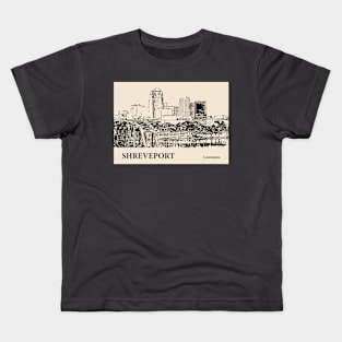 Shreveport - Louisiana Kids T-Shirt